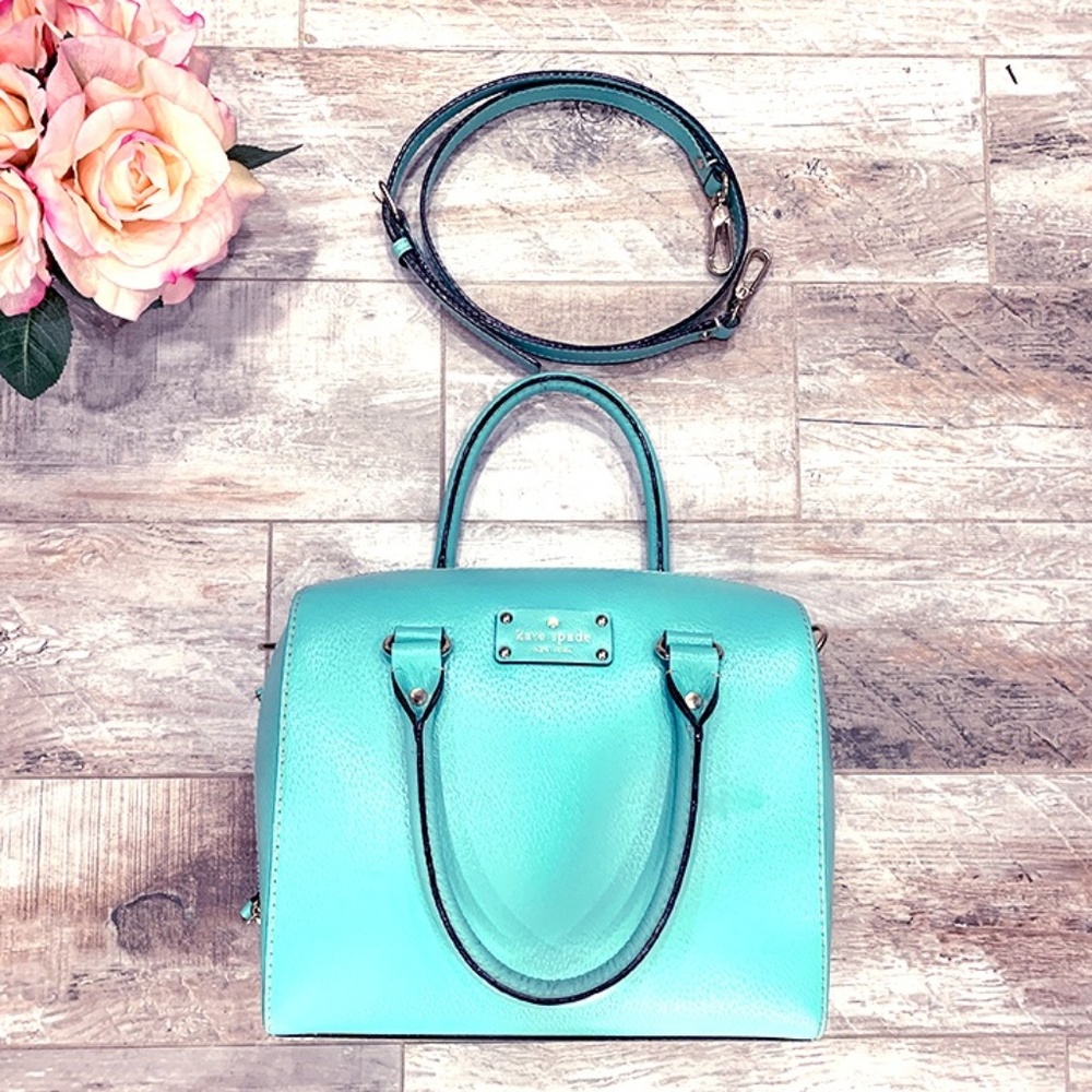 Turquoise Satchel/ Handbag/ Crossbody Bag/Teal